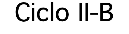 Ciclo II-B